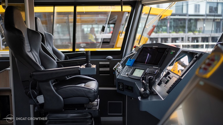 Inside A Incat New Incat Crowther-designed, NSW-made Port Authority Vesssels Make ...