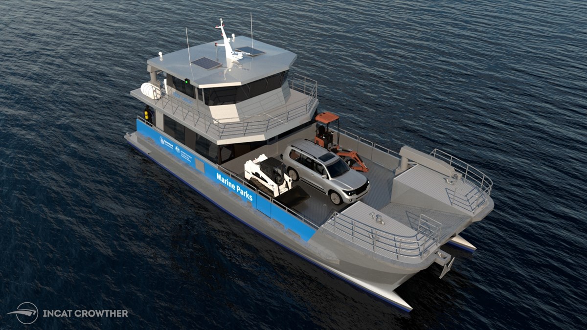 20m Catamaran Landing Craft | Incat Crowther