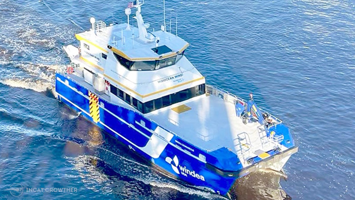 First Two of Five New Bespoke 30Metre CTVs Delivered to Offshore Wind